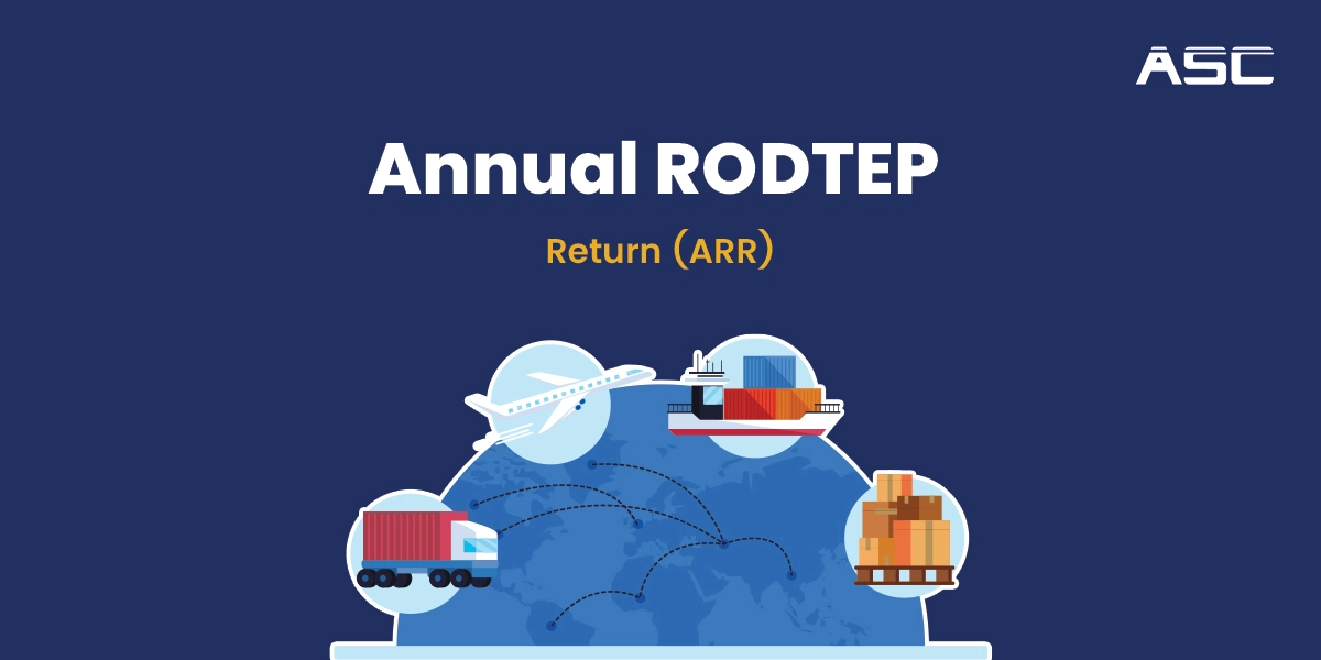 Filing of Annual RODTEP Return by Exporters
