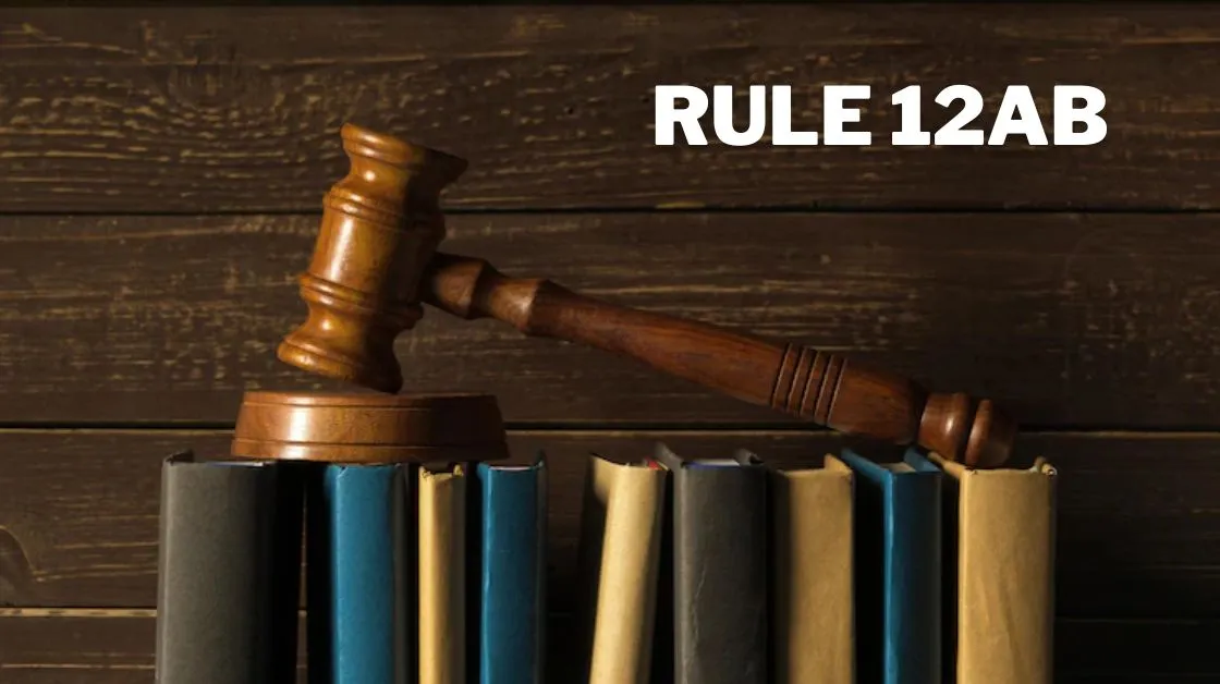 Rule 12AB - New Additional Conditions for IT Return Filing