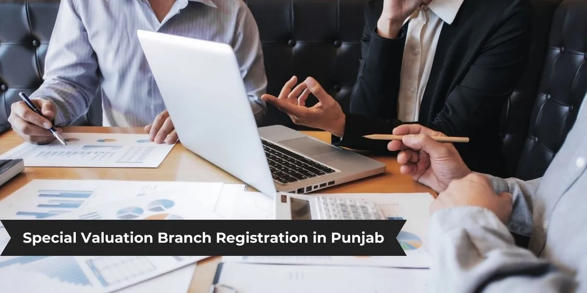 Special Valuation Branch Registration in Punjab